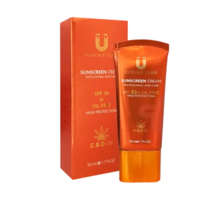 کرم ضد آفتاب SPF 30 لاکچری کوین ۵۰ میل
